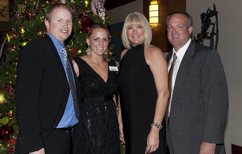 Mike and Amie Boyle with Jill and John Raleigh