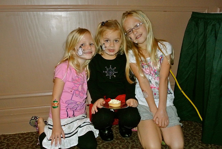 Ella Baker, Emily Archer and Ava Baker