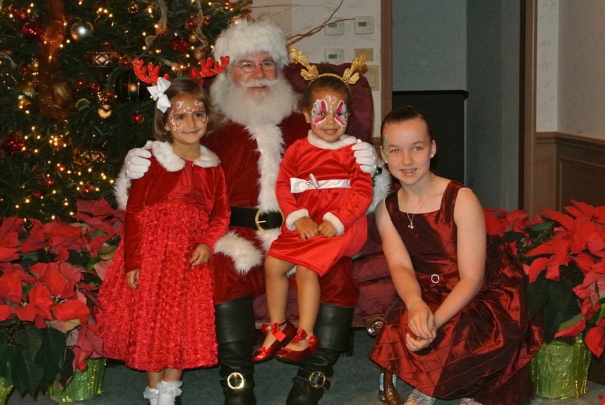 Elizabeth Blitz, Nevaeh Crews and Mikayla Klauber