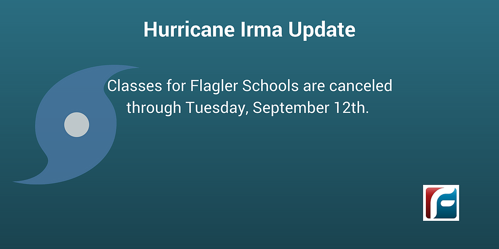 Flagler Schools tweeted this update at 3:28 p.m. Saturday, Sept. 9.