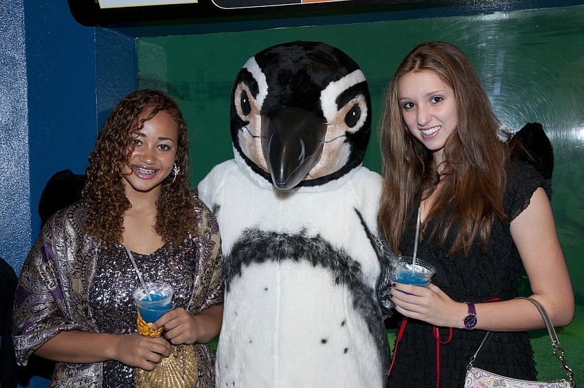 Sierra Dickerson, Percy Penguin and Sydney Koffman