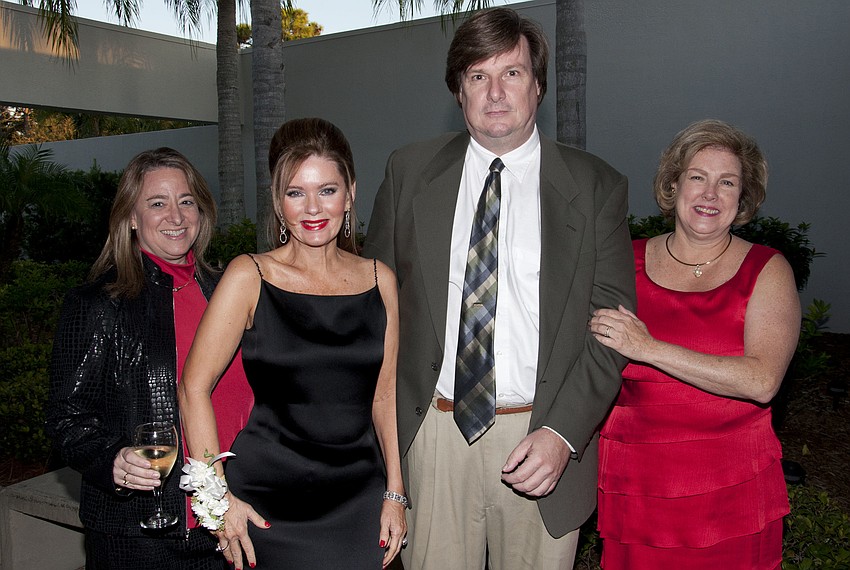 Dana Douglas, Rita Greenbaum, Craig Douglas and Sheila Caton