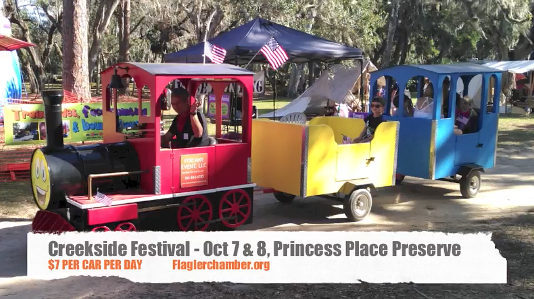 The 13th annual Creekside Festival was originally scheduled for Oct. 7 and 8, but it  will now be postponed to November. Photo courtesy of Flagler County Chamber of Commerce