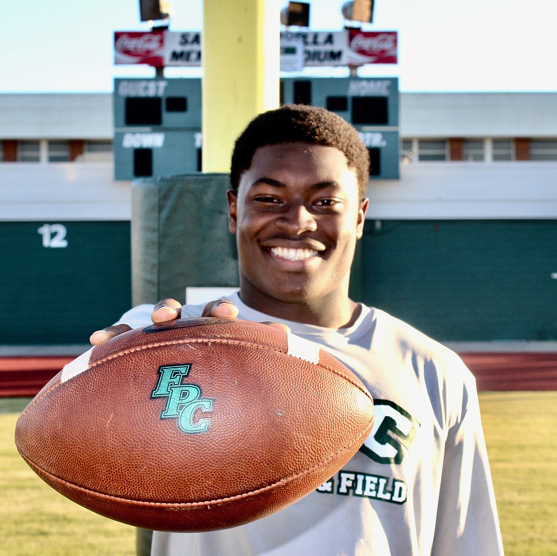 FPC star defensive end Nelson Paul. Photo by Ray Boone