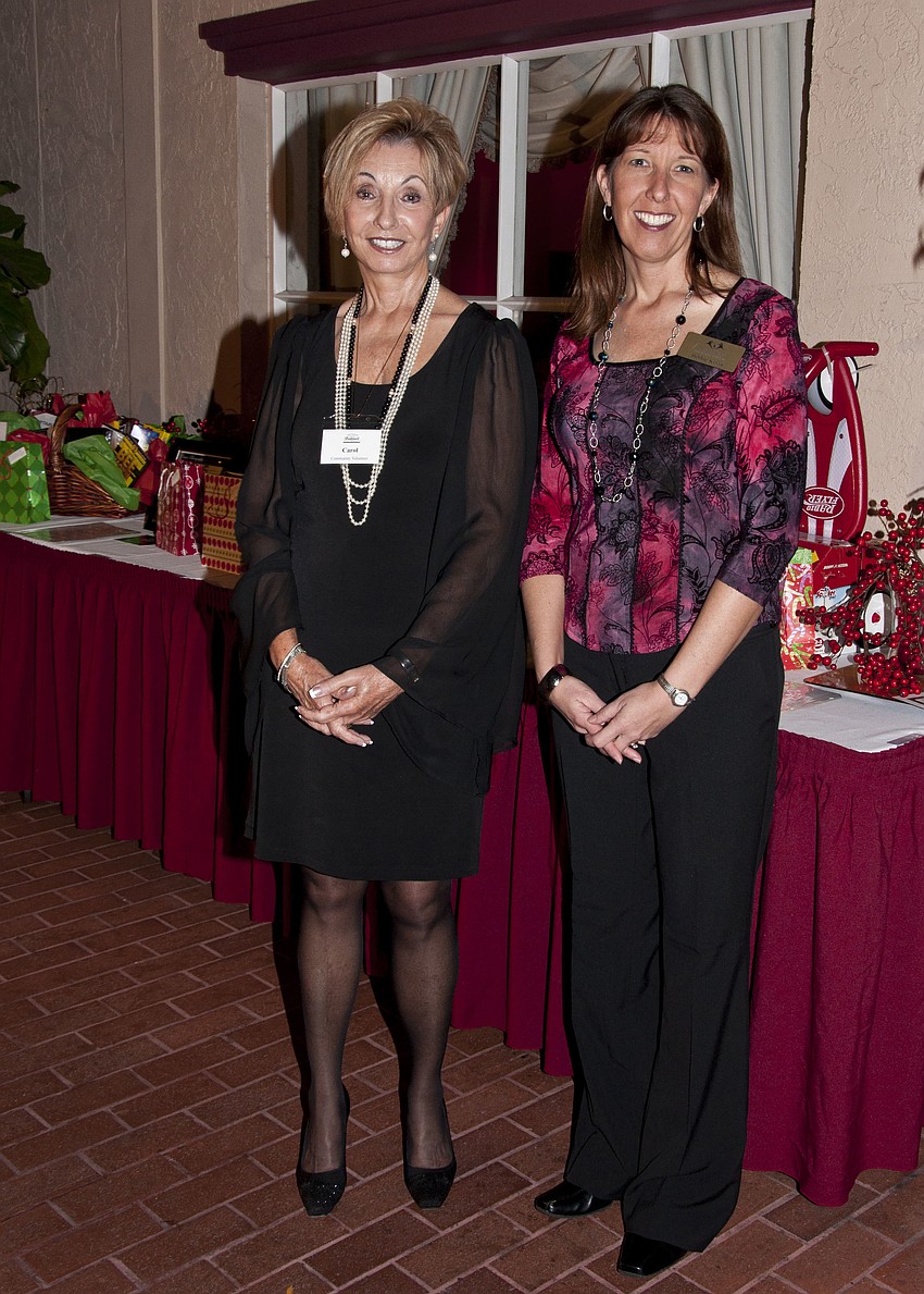 Community volunteer Carol Costa and VP of Healthy Families Debbie Keyso