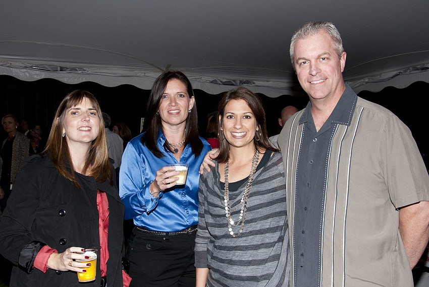 Jennifer Maglio, Michele Collins, Gilda and Scott Dennis