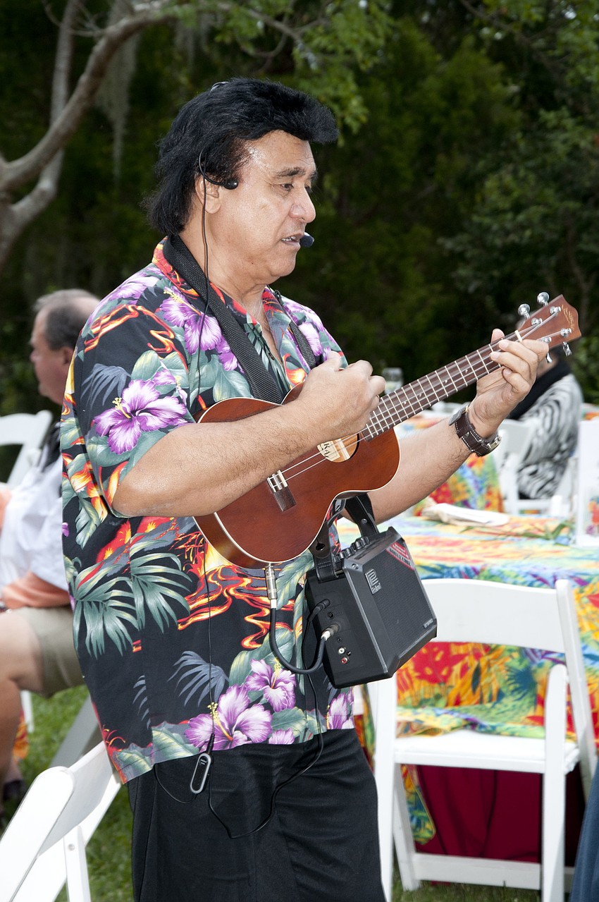 Ukulele player