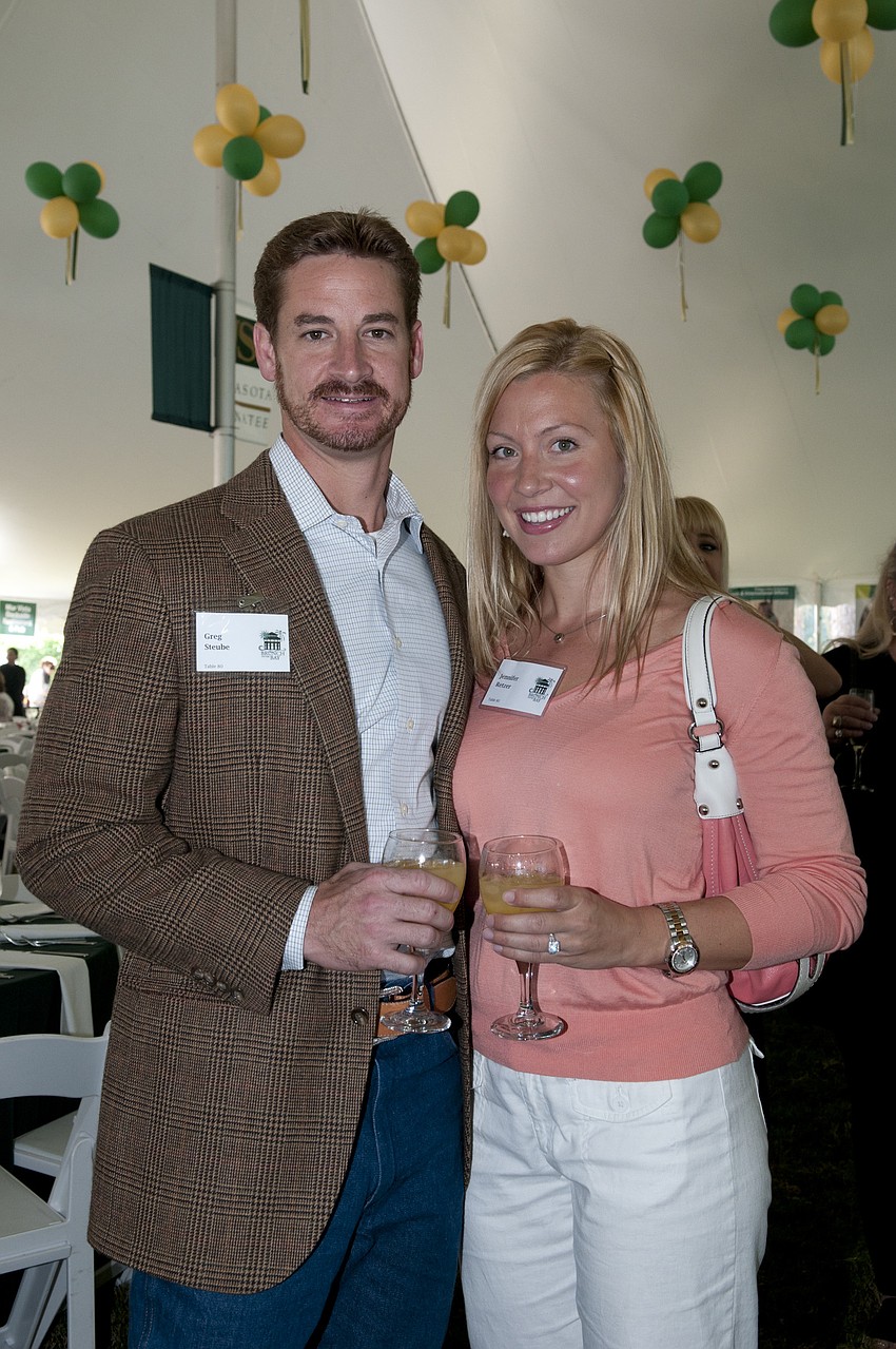 Greg Steube and Jenn Retzer