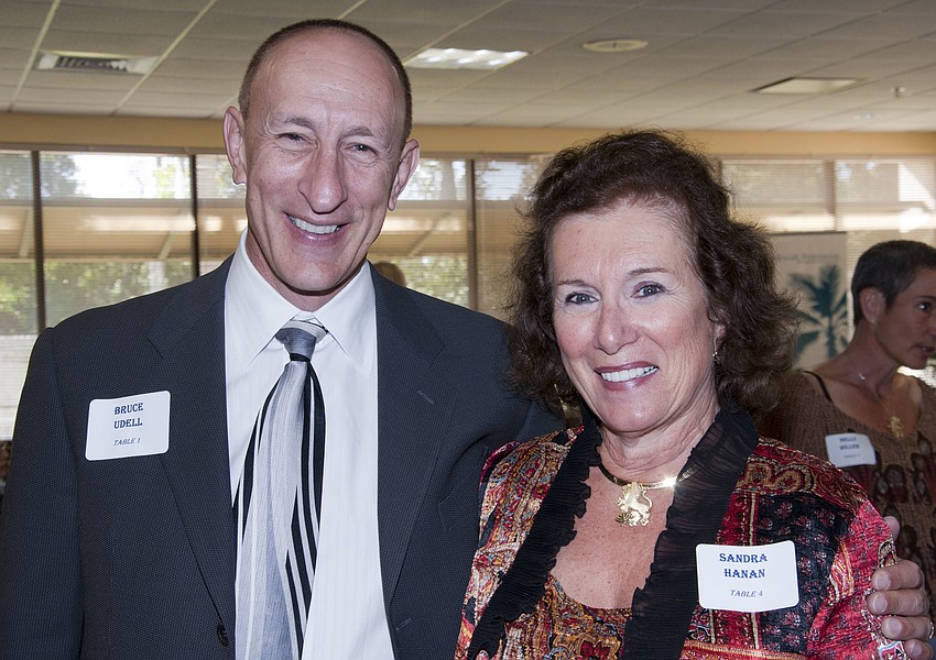 Sponsor Bruce Udell and Sandra Hanan