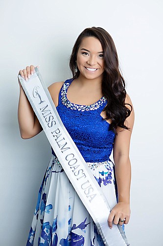 Miss Palm Coast Emily Palisoc will compete for Miss Florida USA on Dec. 17. Photo courtesy of Emily Palisoc