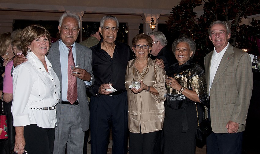 Janet DeAngelo, Martin Padarathsingh, Don and Jean Fraser, Nila Padarathsingh and Larry DeAngelo
