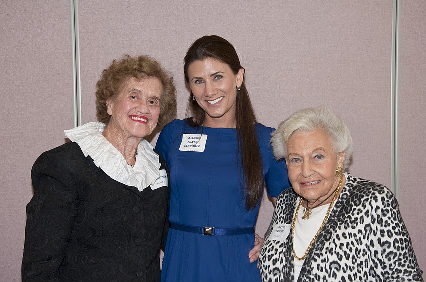 Betty Schoenbaum, Co-Chair Allison Silver-Schwartz and Betty Schiff
