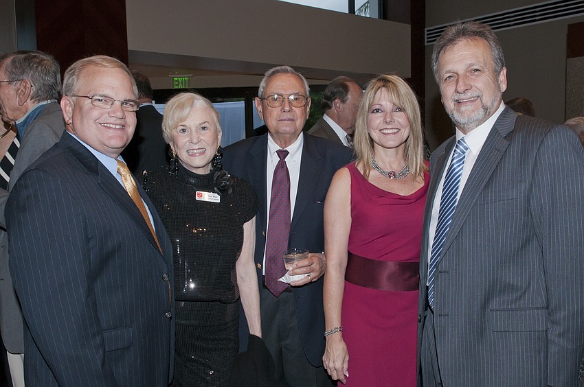 Dale Woodling, Paulette and Don Blair, Ashley Canesse and David Sutton