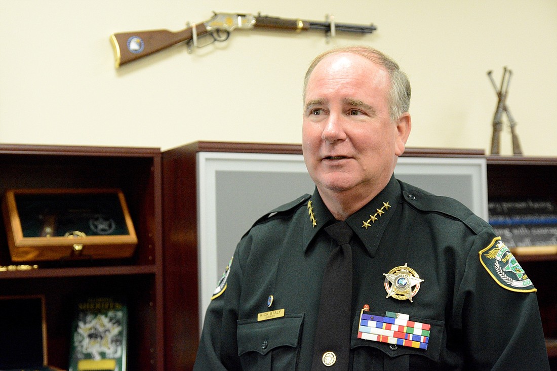 Flagler County Sheriff Rick Staly (Photo by Jonathan Simmons)