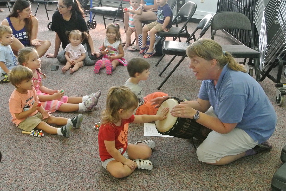 Musical Munchkins will be held on Thursday mornings starting Jan. 11. Photo courtesy city of Palm Coast