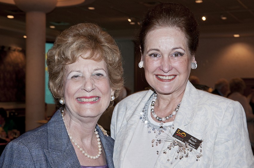 Genie Aberson and Flora Major