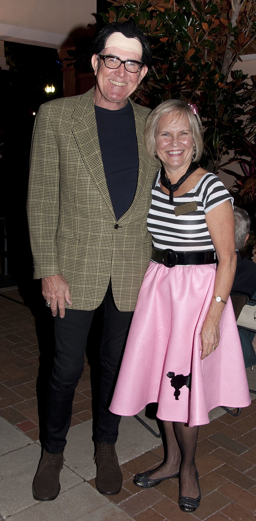 Bill Lloyd and President of Sarasota Opera Guild Mary Cook