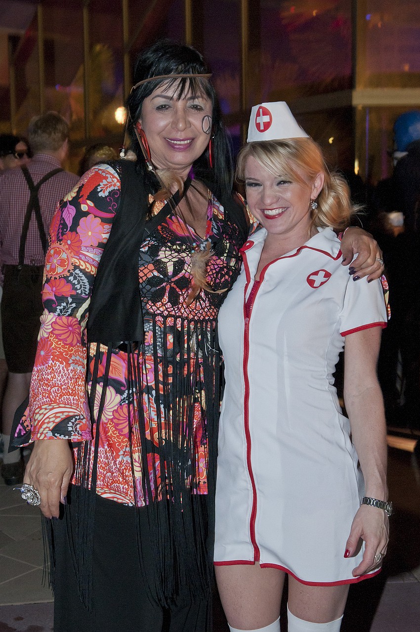 Ana Molinari and Kara Nally