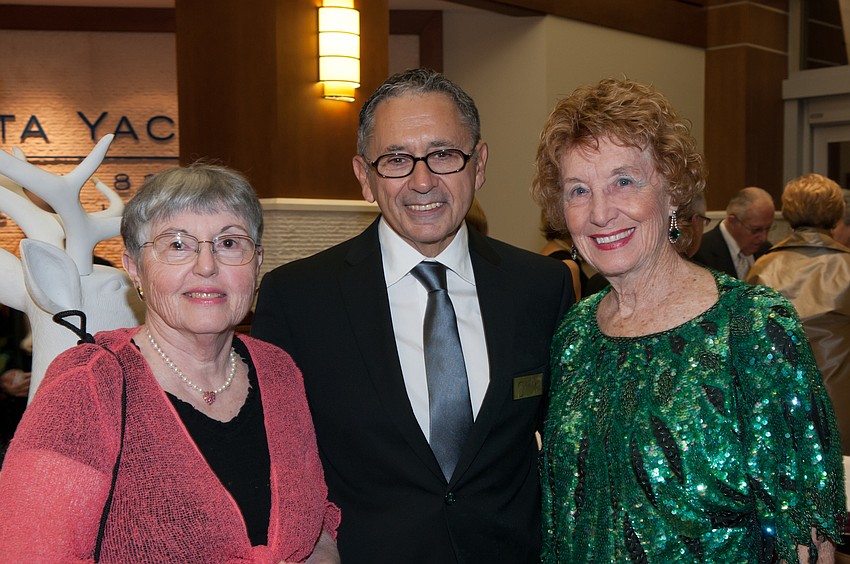 Abby Sherry, Jerry Genova and Bobbye Schott