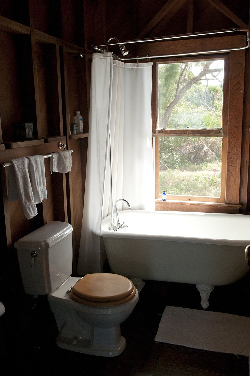 Inside an artists cottage