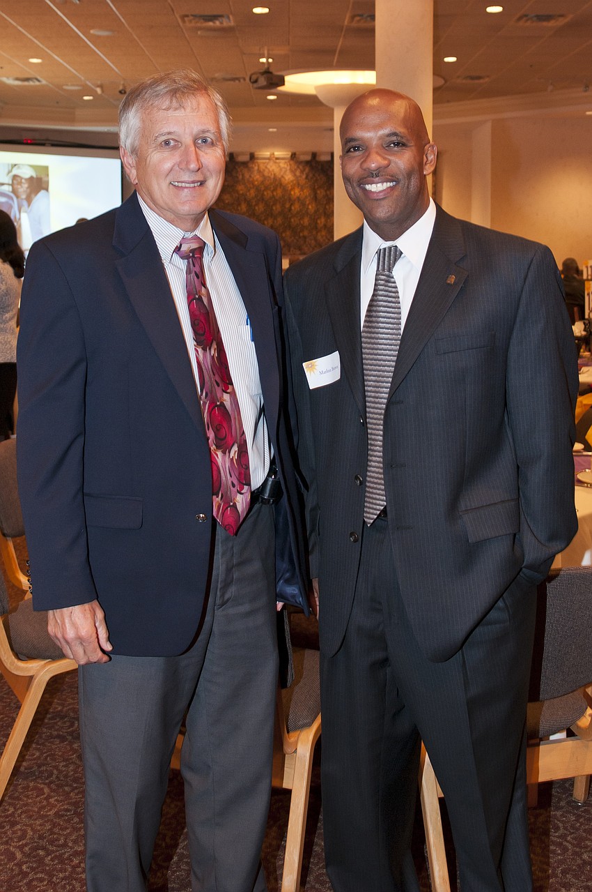 Bill Little and Marlon Brown