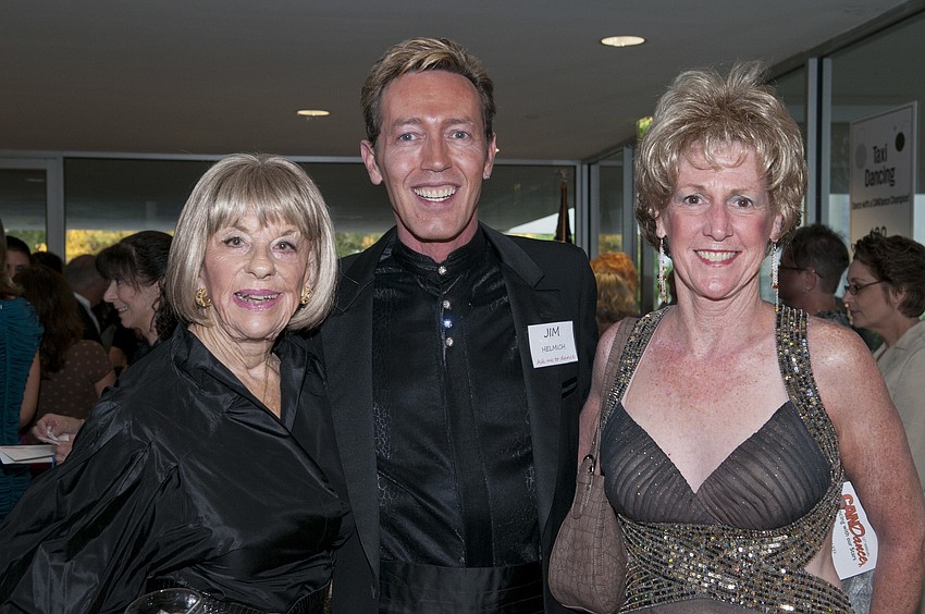 Gloria Moss, Jim Helmich and Kathy Albrecht