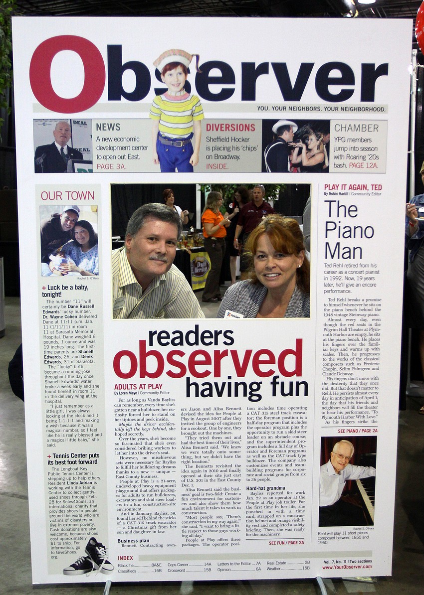 Tom Roberts and Nancy Walker