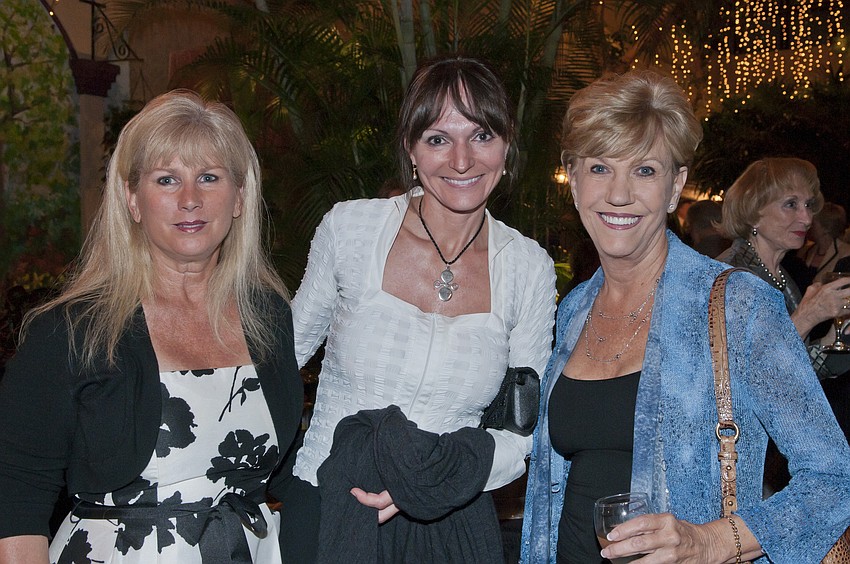 Julie Milton, Dr. Anne Chauvet and Judy Cuppy