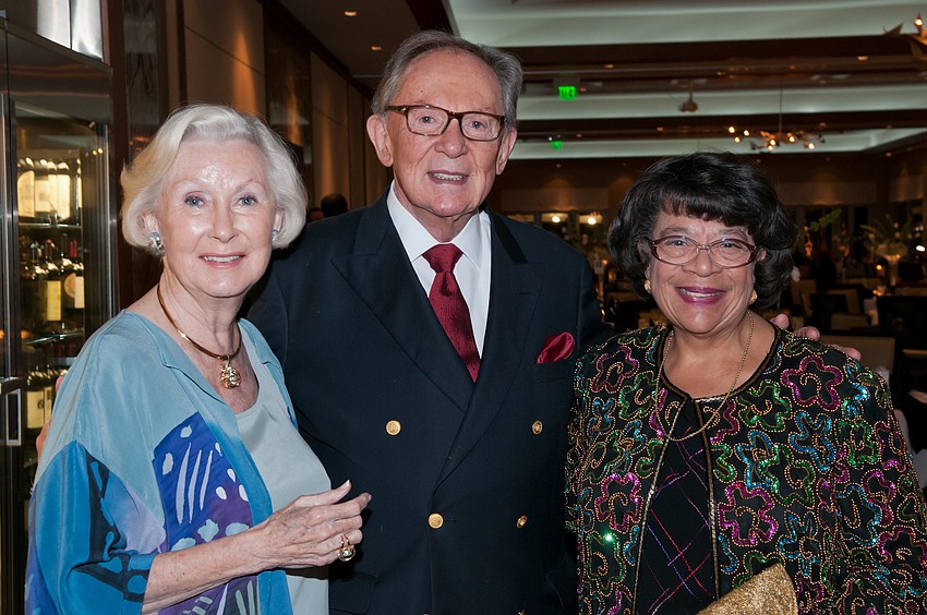Joan Kindred, John Lucas and Brenda Brown