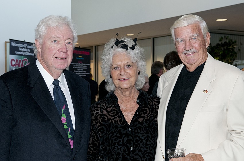 Jack O'Neil with Janet and John Hunter