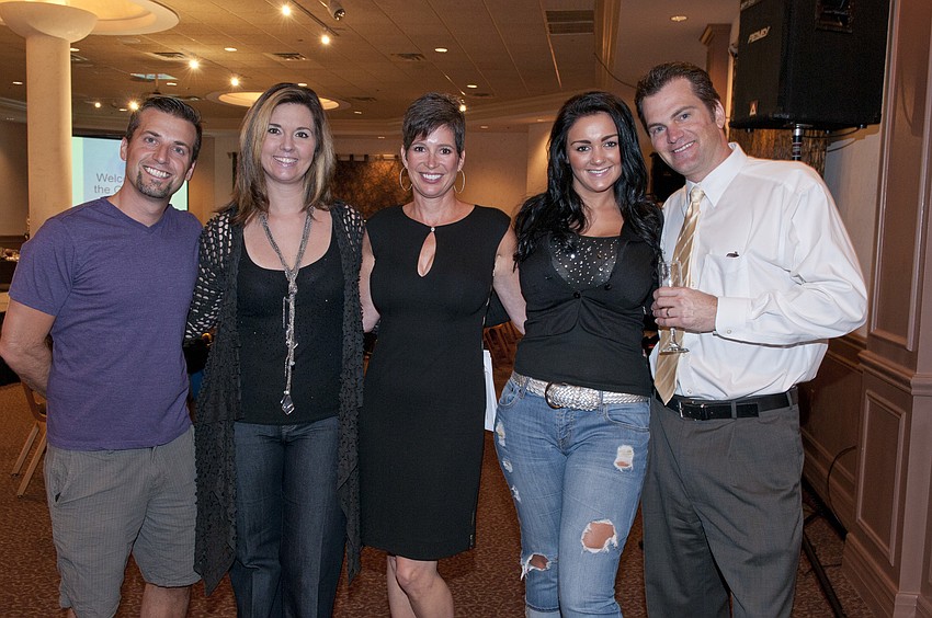 Joey Panek, Jodi Frauhiger, Wendy Rossiter, Kiera Hayes and Mike Morgan