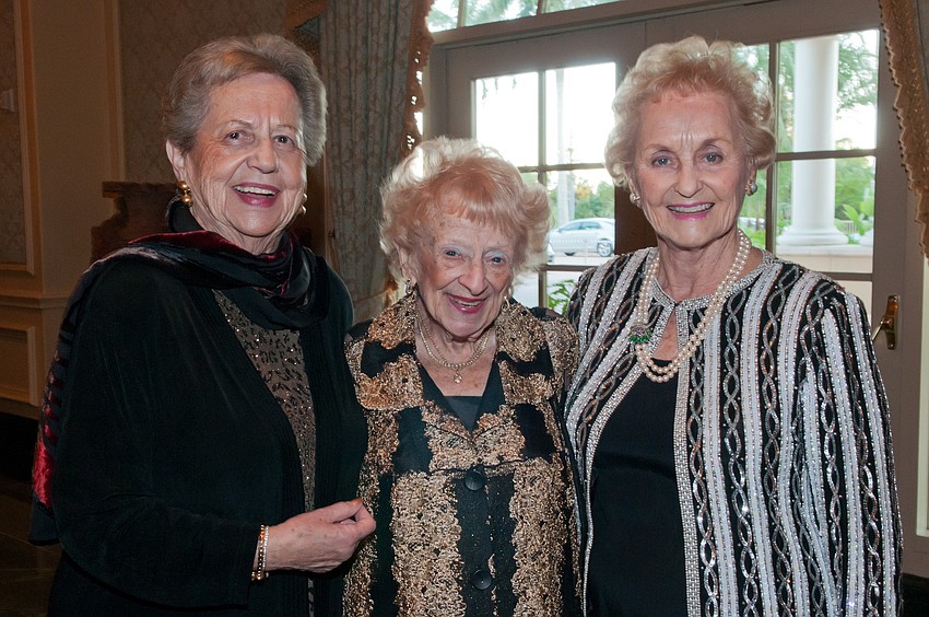 Shirley Fein, Florence Katz and Barbara Blumfield