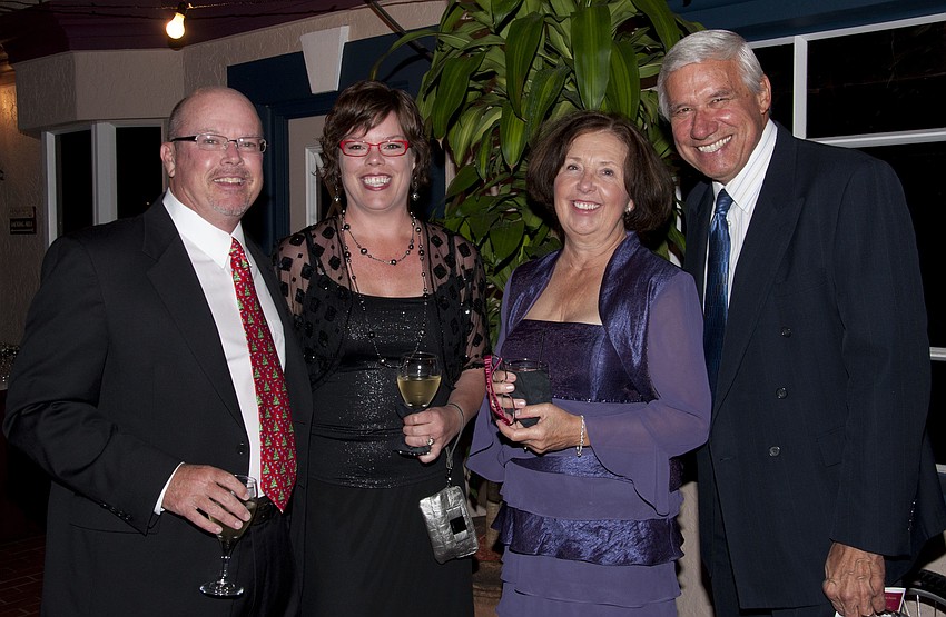 Peter and Lisa Howard with Kathi and Ken Modzelewski