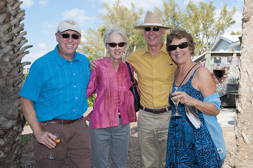 Steve and Dale Adler with Gene and Judy Jones