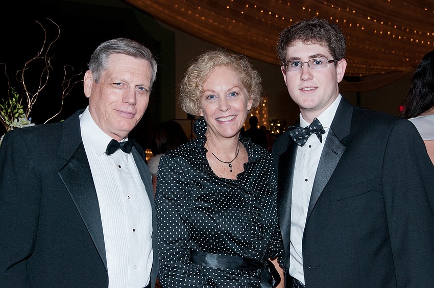 Scott and Cady Ferguson with Davis Dunlap