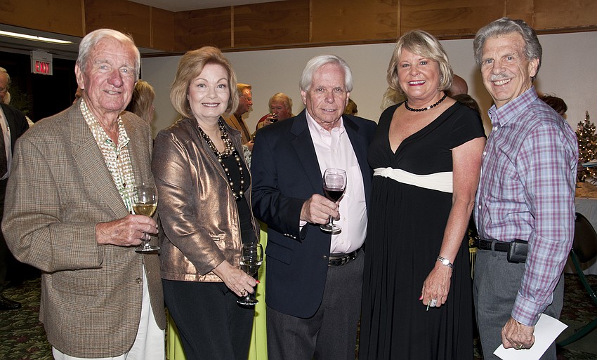 Julian Hansen, Mary Fran and Rick Lowry, Sue Ruhle and Bob Scully
