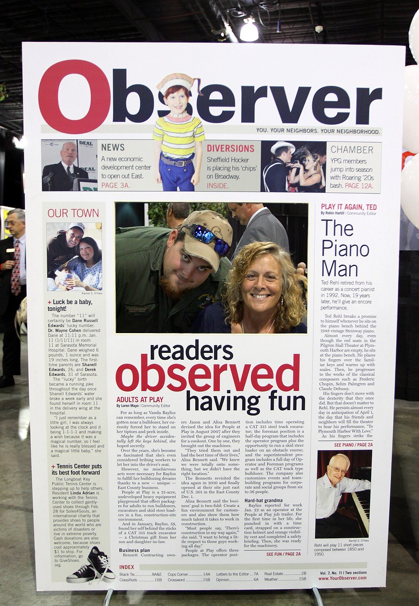 Josh Lyon and Susan Tambone