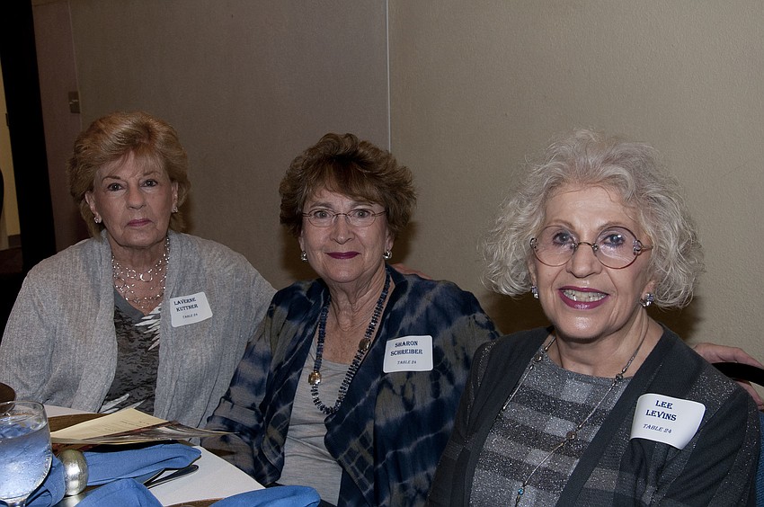 Laverne Kuttner, Sharon Schreiber and Lee Levins