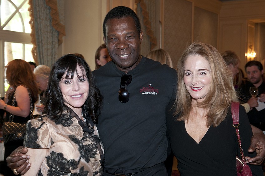 Lauren Walsh, George Augustine and Shirley Lascelle