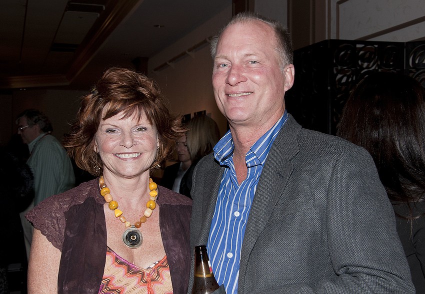 Teri Addabbo and Kyle Evans