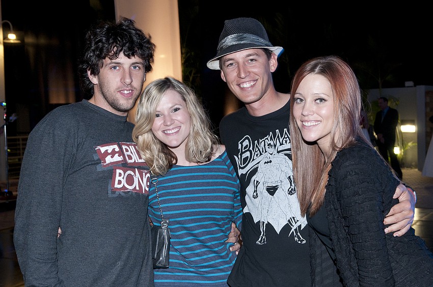 Patrick and Kaci Carroll with Billy Lyon and Sharon Knatz