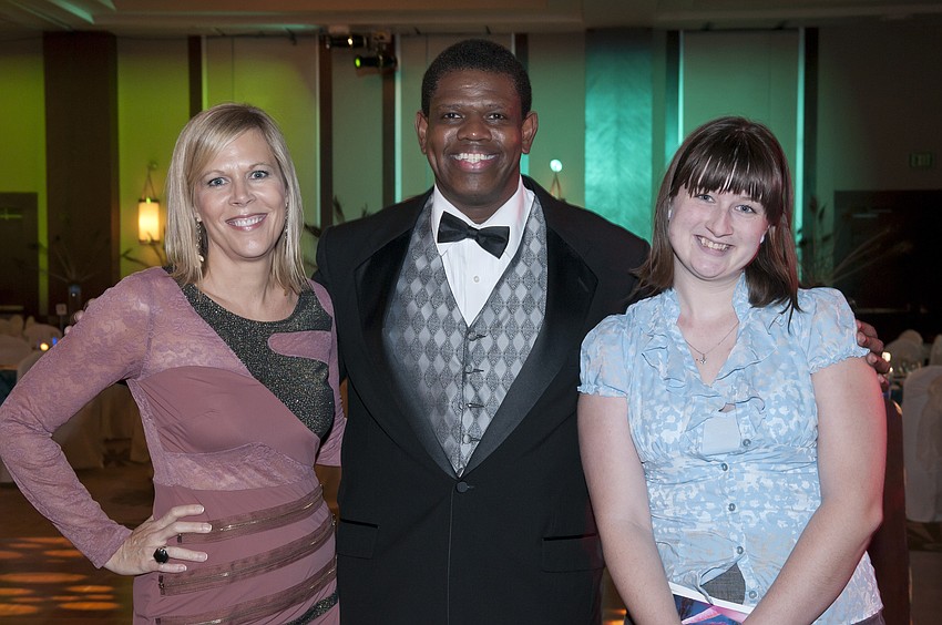 Tamara Chapman, Jay Ables and Youth of the Year Emmie Wells