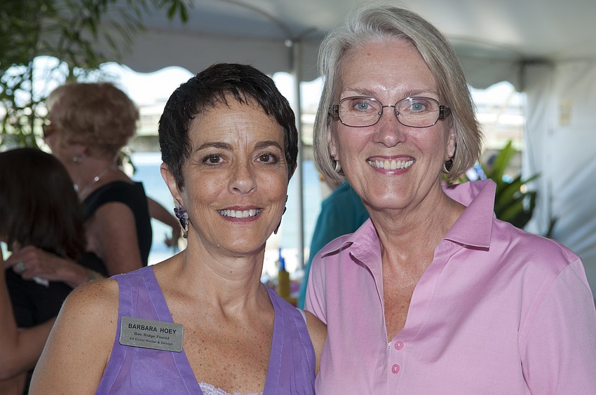 Barbara Hoey and Carol Elliott