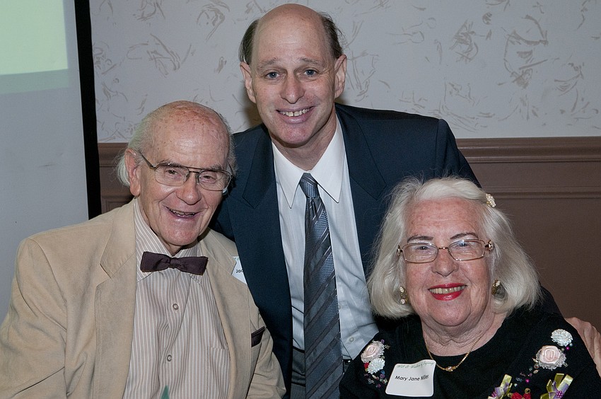 Jackie LeClair, Chuck Sidlow and Mary Jane Miller