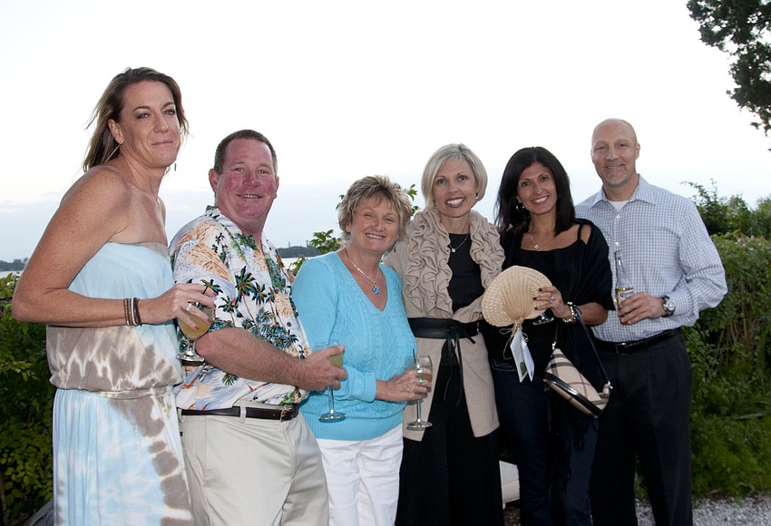 Michelle Reilly, Frank and Terry Cartwright, Melissa Stevens, Maria Markowski and Scott Stevens