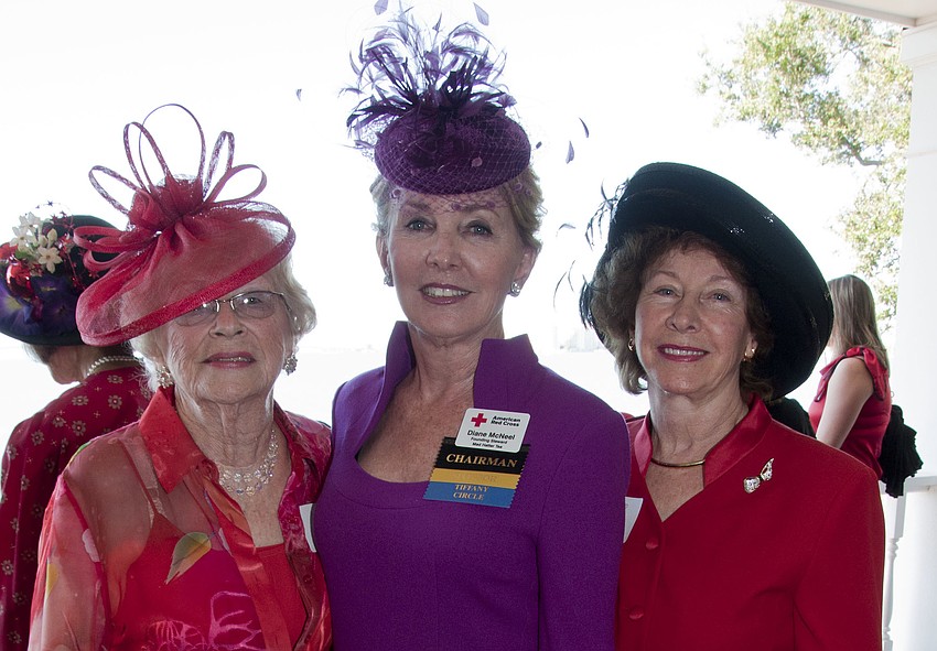 Judy Stroke, Chair Diane McNeel and Elaine Kidd