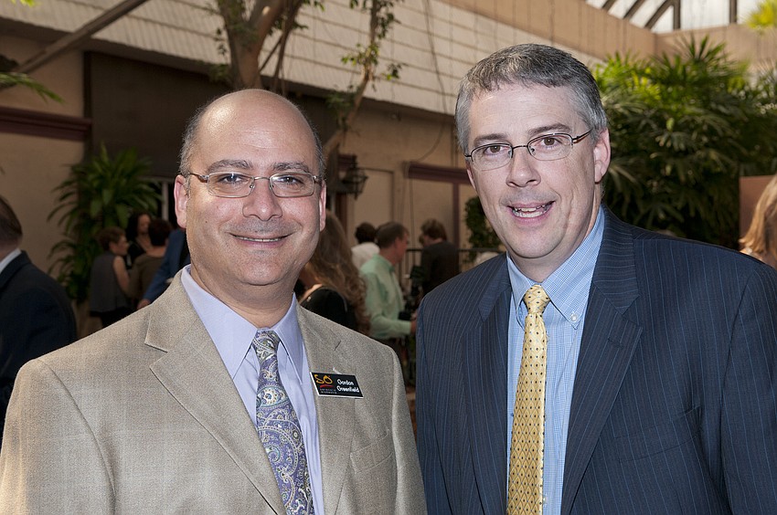 Gordon Greenfield, VP of Marketing and Joseph McKenna, President and CEO of the Sarasota Orchestra