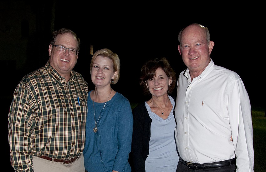 David and Alice Bowman with Diane and Lee McGinness