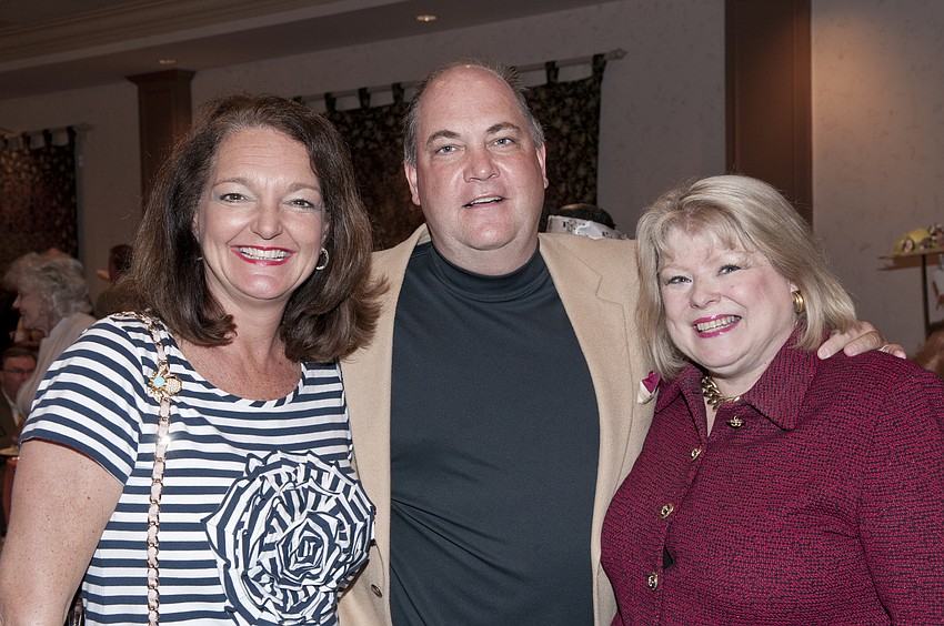 Mary Beth Goddard with Brad and Debbi Benedict