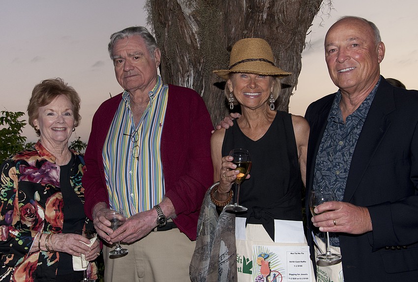 Carol and Tom Williams with Sue and Dick Lind